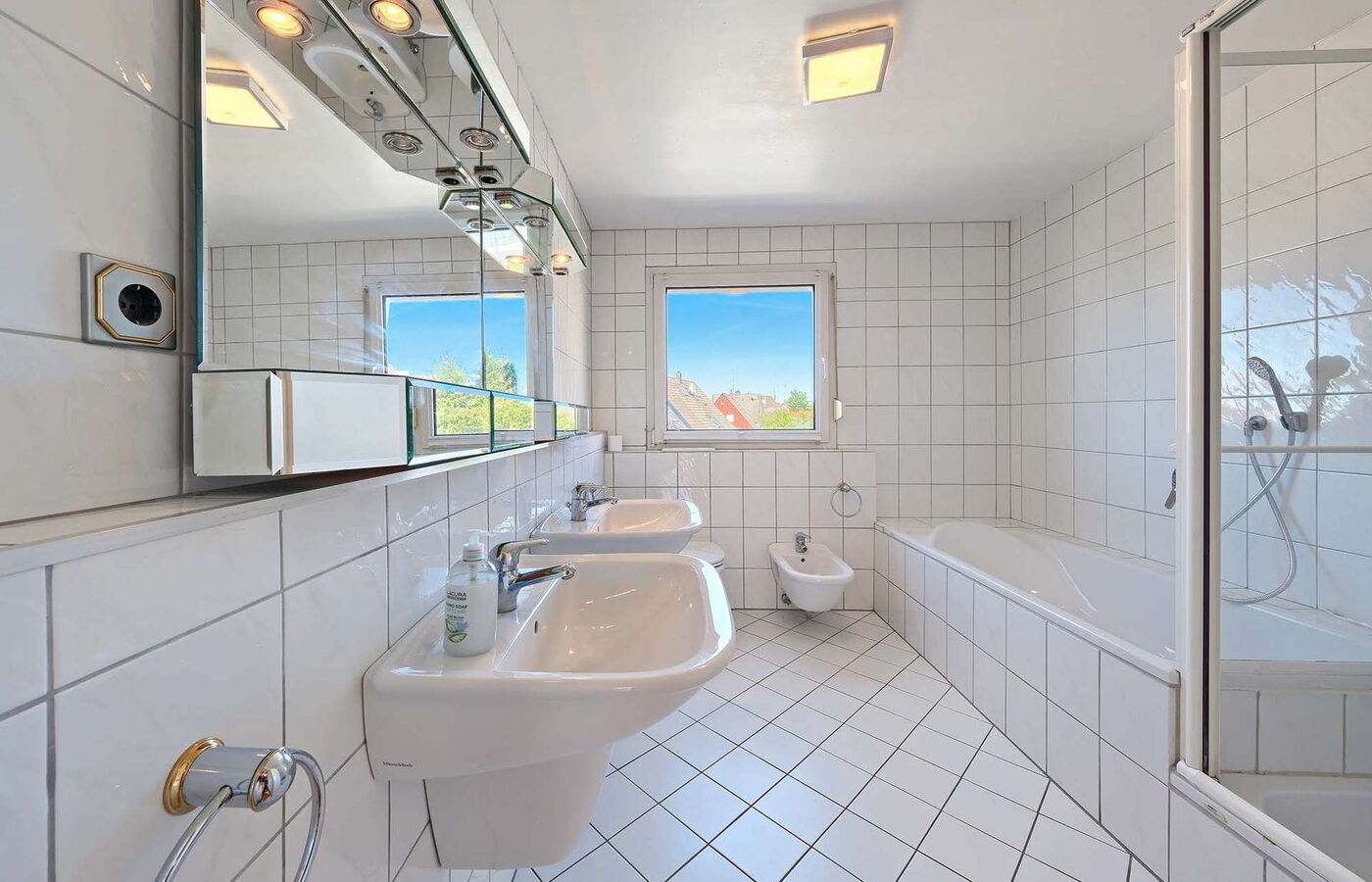 Badezimmer Dachgeschoss