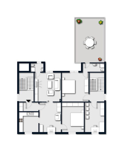 Grundriss Obergeschoss