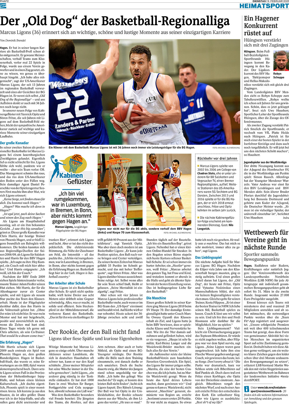 Der „Old Dog“ der Basketball-Regionalliga