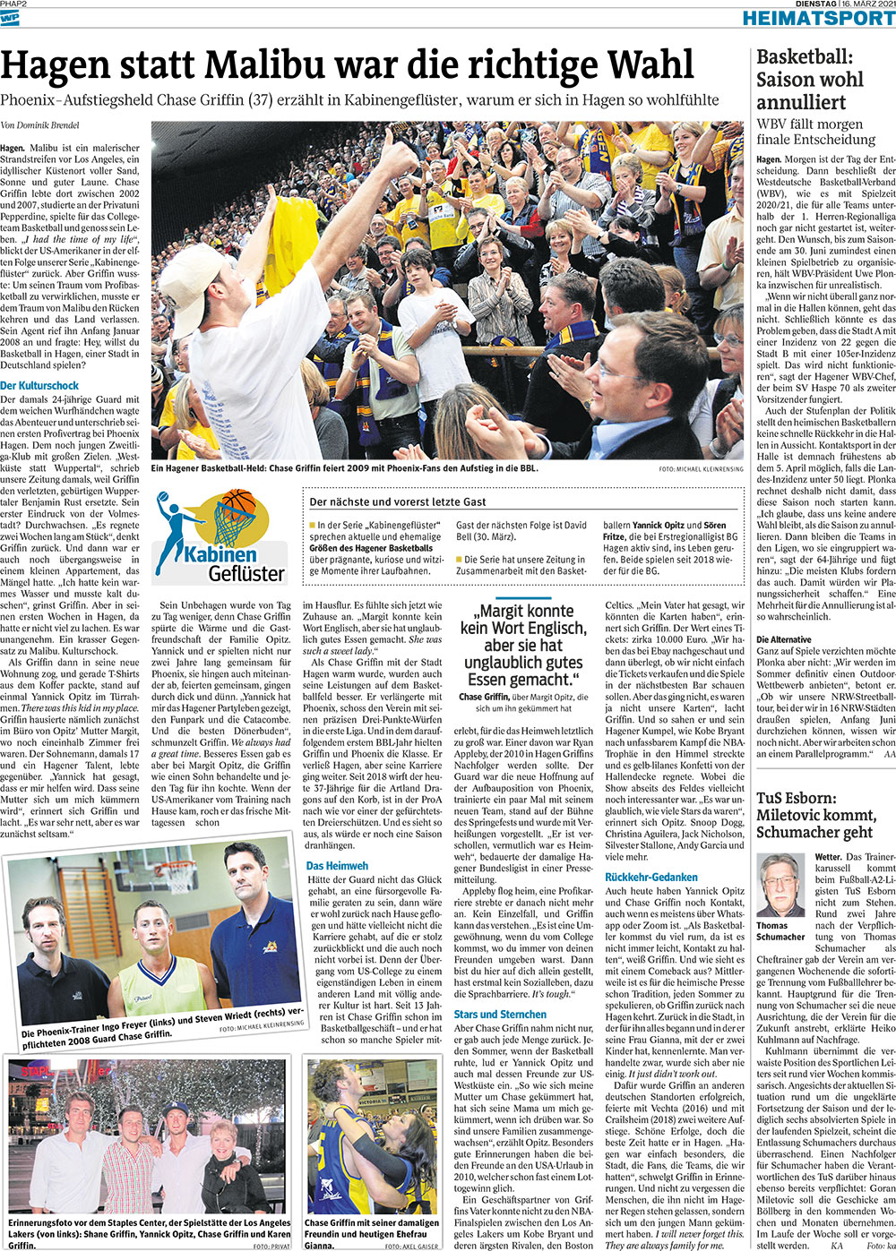 Hagen statt Malibu war die richtige Wahl